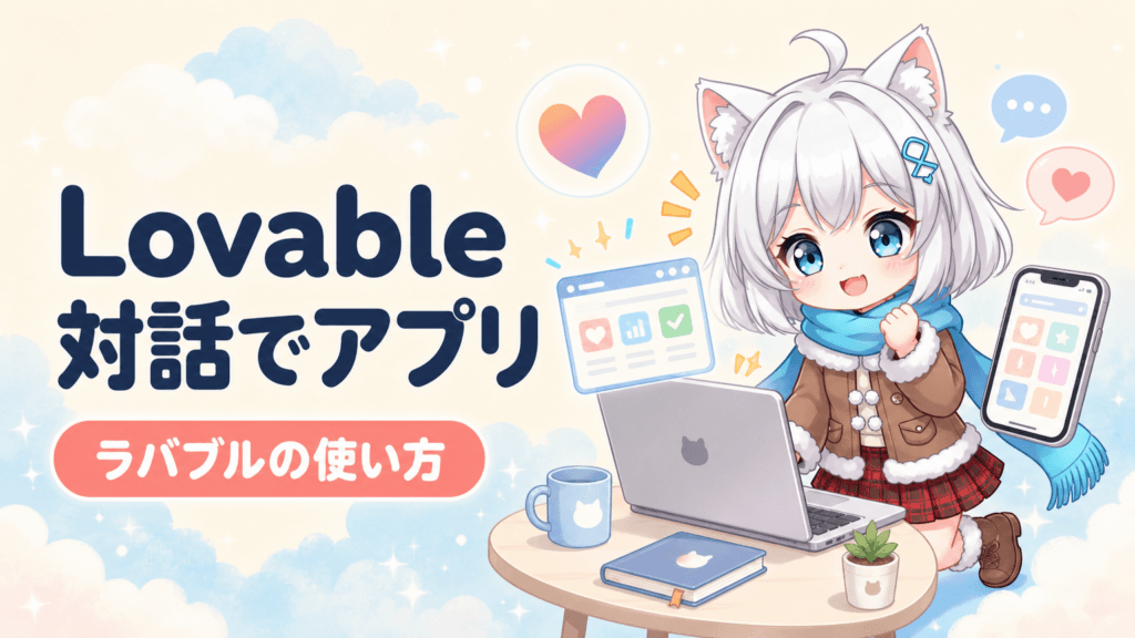 Lovable（ラバブル）とは？AIで対話だけでアプリを作る使い方とできること【2026年最新】
