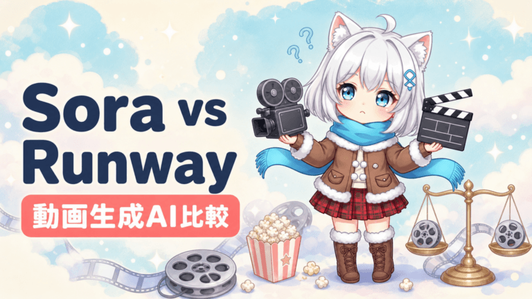 Sora（ソラ） vs Runway Gen-3｜どちらを選ぶべきか徹底比較