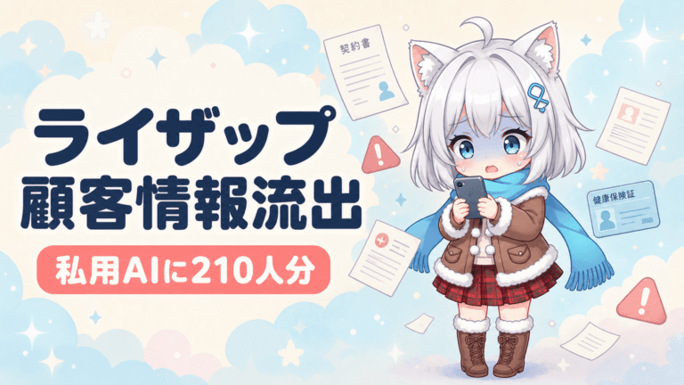 ライザップが私用AIに顧客情報｜病名まで210人分