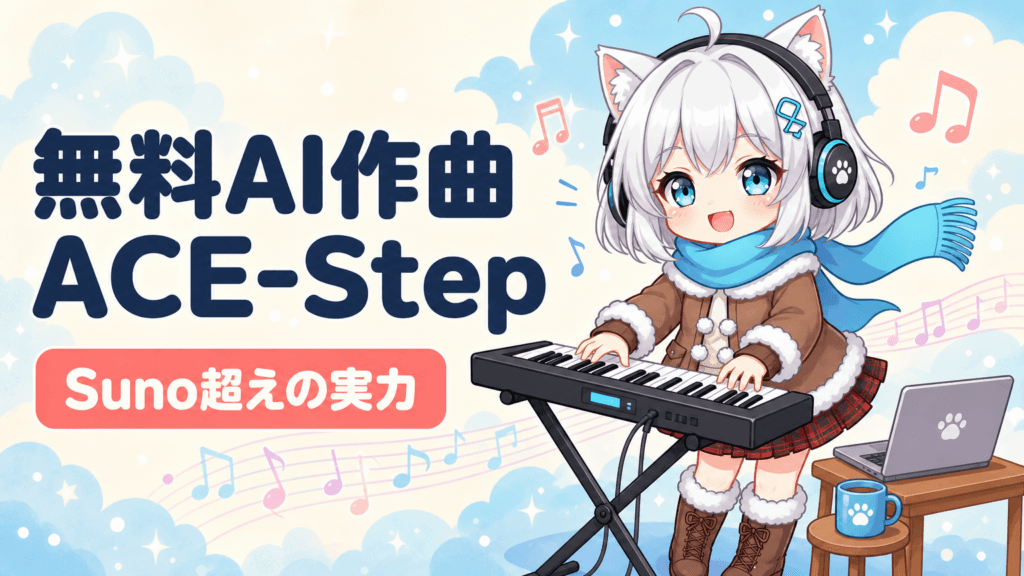 無料AI作曲ACE-Step 1.5 XLの実力｜Suno超えの衝撃