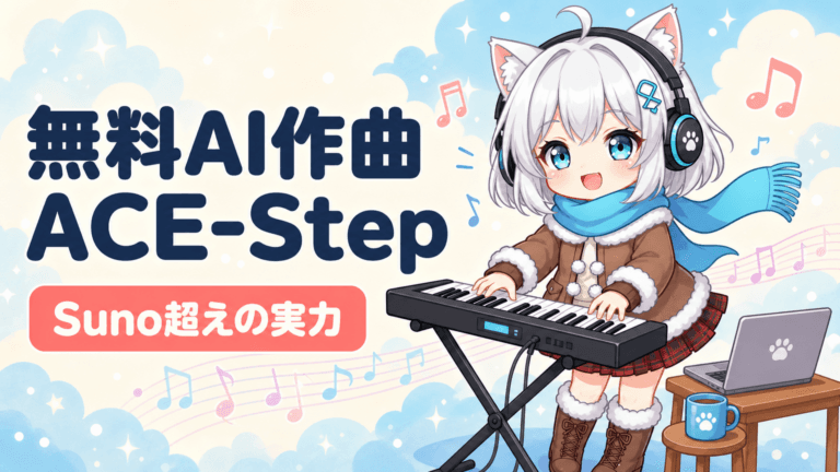 無料AI作曲ACE-Step 1.5 XLの実力｜Suno超えの衝撃