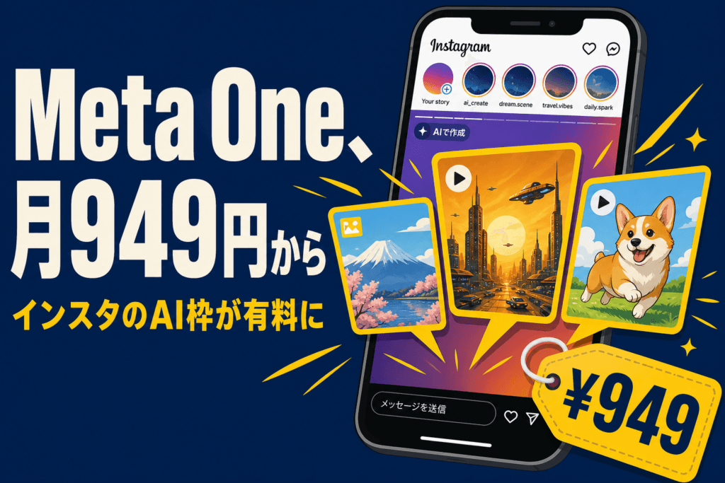 Meta One サブスクリプション 月949円から