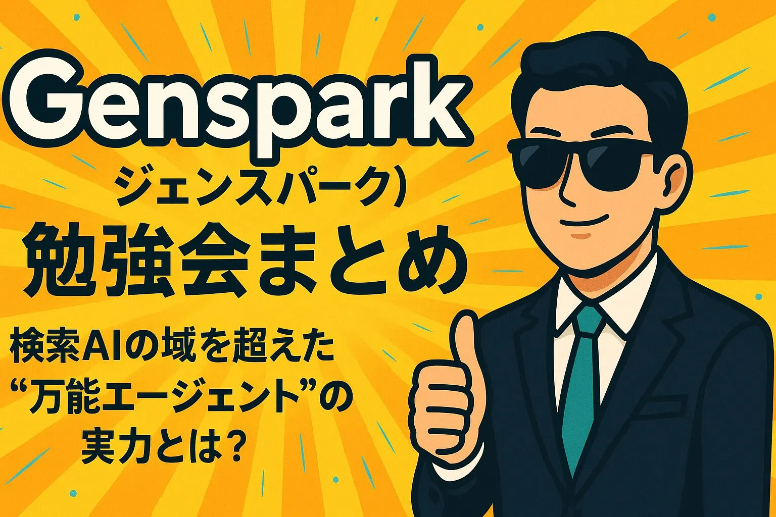 Genspark(ジェンスパーク)勉強会まとめ|検索AIの域を超えた“万能エージェント”の実力とは?