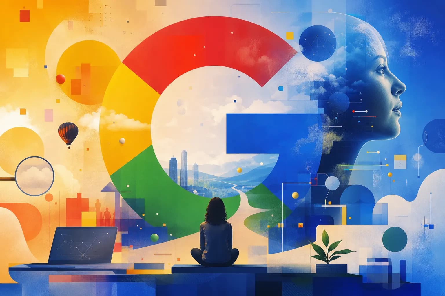 Googleに関するイメージイラスト