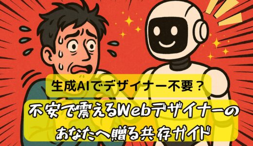 生成AIでデザイナー不要？──不安で震えるWebデザイナーのあなたへ贈る共存ガイド