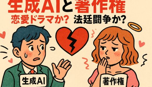 生成AIと著作権 ― 恋愛ドラマか？法廷闘争か？