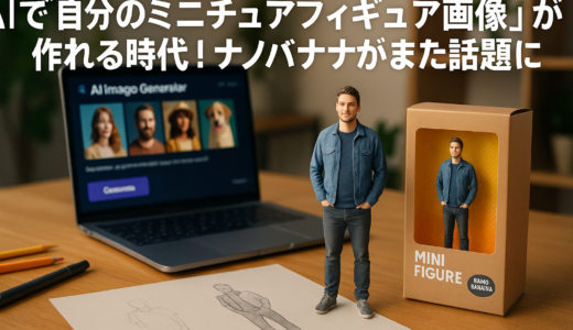 AIで“自分のミニチュアフィギュア画像”が作れる時代！ナノバナナがまた話題に