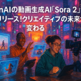 OpenAIの動画生成AI「Sora 2」が正式リリース!クリエイティブの未来が変わる