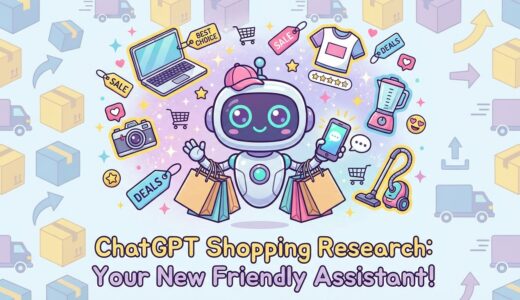 【買い物革命】ChatGPTの新機能「ショッピングリサーチ」が最強の買い物パートナーすぎた！使い方や注意点を徹底解説