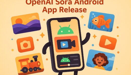ついに来た！OpenAIの動画生成AI「Sora」がAndroidで日本上陸！使い方から注意点まで徹底解説
