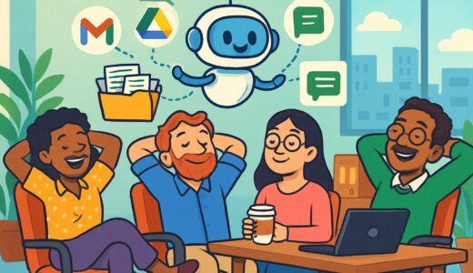 もう残業は不要！Google Workspace StudioがAIエージェントであなたの仕事を自動化する