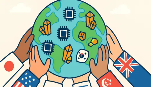 AIの未来を決める「パックス・シリカ宣言」とは？半導体・重要鉱物めぐる国際協力の最前線