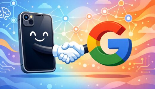 AIの未来を塗り替える！AppleとGoogle、まさかの戦略的提携で「Apple Intelligence」が超進化