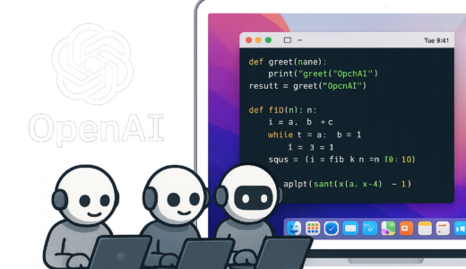 OpenAI、macOS向け新アプリ「Codex」をローンチ — 複数エージェント並列実行のエージェンティックコーディングを実現