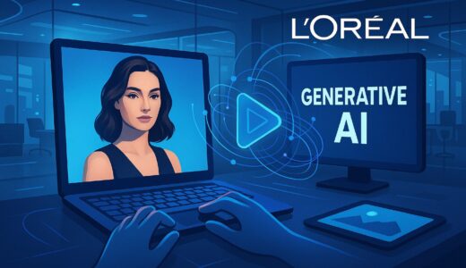 L’Oréal、生成AIをマーケティング業務に本格導入 — 動画・画像アセットの自動最適化を日常化