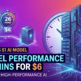 s1モデルとは？たった26分でo1級AIを作る方法