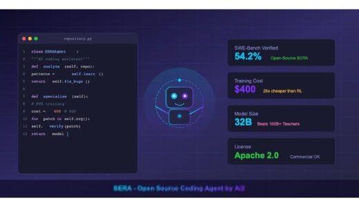 SERAとは？400ドルで作れるAIコーディング助手を解説