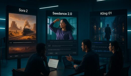 最新動画生成AIの衝撃—Sora 2・Seedance 2.0・Kling O1徹底比較！映像現場はどう変わる？