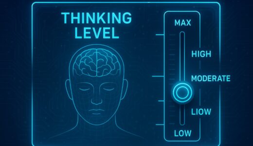 Gemini 3.1 Flash-Lite新機能「thinking levels」とは？推論深度が選べるAIの衝撃