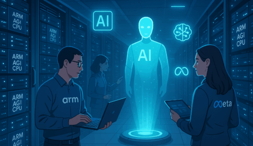 Arm初のAGI CPU発表！エージェントAI時代を変えるMeta提携の衝撃