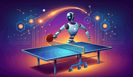 ソニーAI『Ace』衝撃｜卓球でプロに勝つ世界初