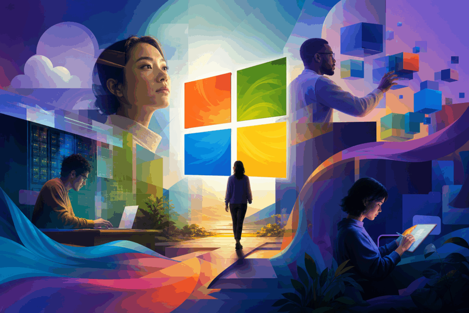 Microsoftに関するイメージイラスト