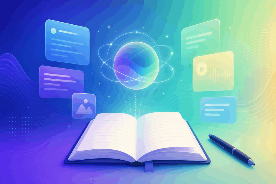 NotebookLMのイメージイラスト