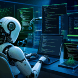 GPT-5.5がエンジニアから支持される理由を示すイメージ。AIコーディングエージェントが自律的にプログラミングタスクを完走する様子