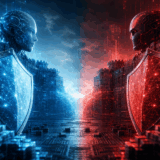 OpenAIとAnthropicのセキュリティAI対決を表すイメージ図