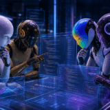 ComfyUIが開発した4つのAI(OpenAI、Anthropic、Google、Moonshot)を競わせてコードレビューする革新的システムCursor Reviewのイメージ