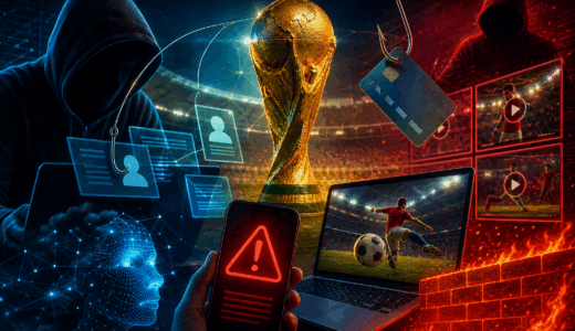W杯便乗詐欺が5倍に急増｜生成AIで本物そっくりの偽サイトが氾濫