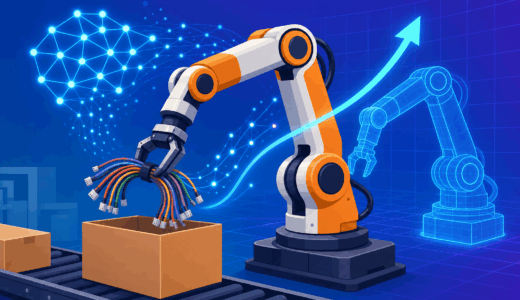 ロボットは買った時が最弱？夜に学び朝に上達