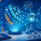 Claude Scienceのイメージ タンパク質構造とAI