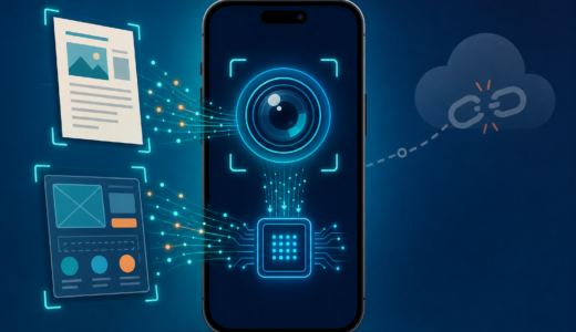 3GBで動く視覚AI｜スマホが画面を読む