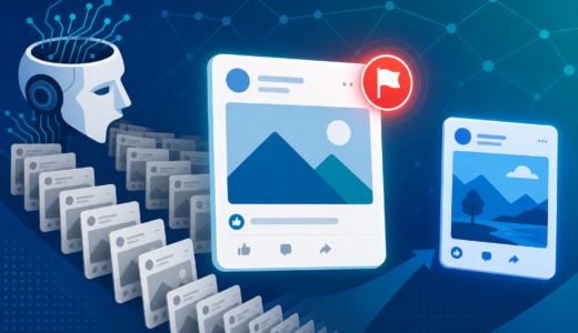 LinkedIn長文の4割がAI｜通報ボタン登場