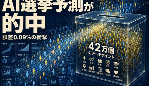 AIが沖縄県知事選を誤差0.09%で再現｜42万人のデジタル有権者が投票